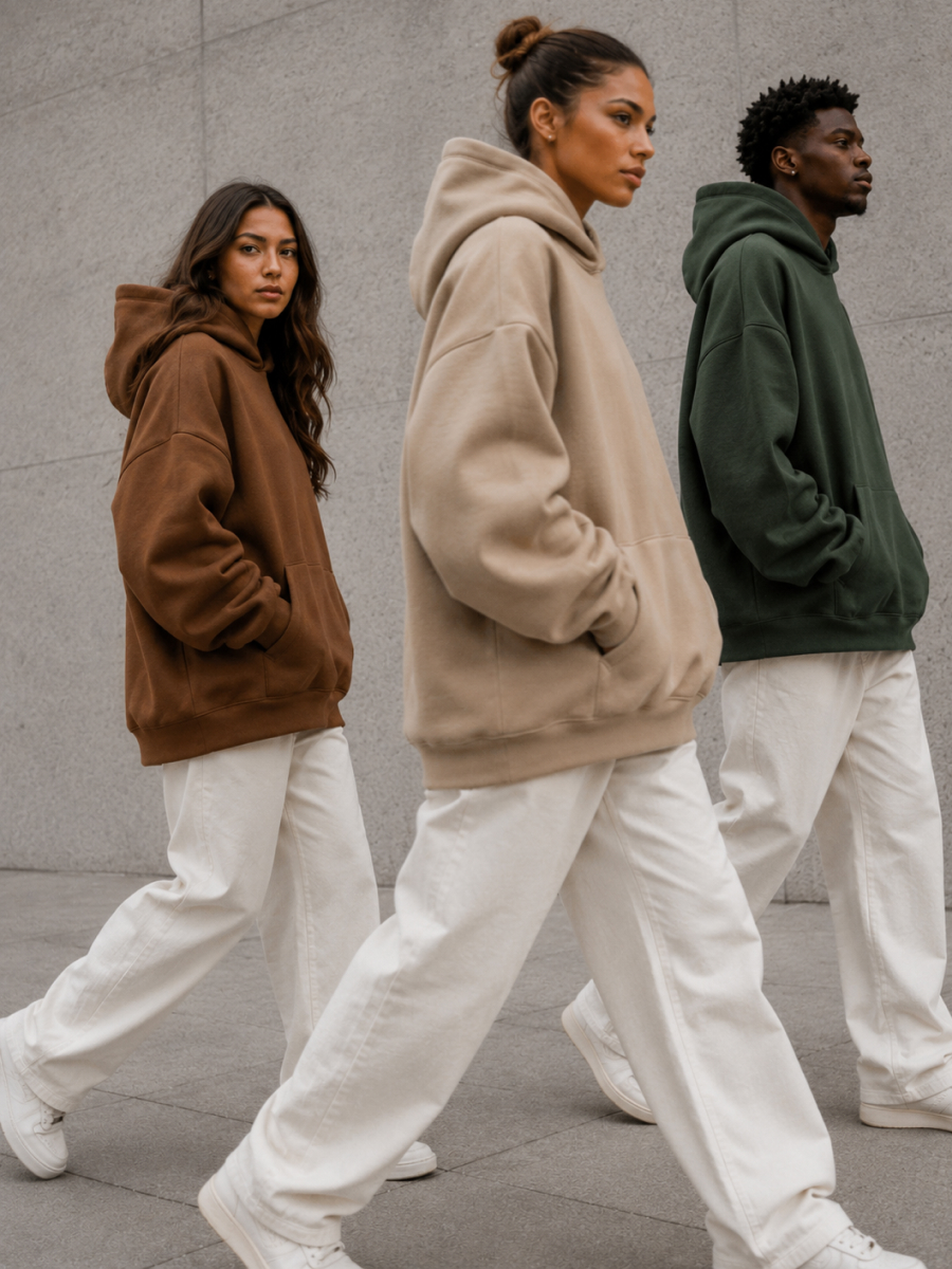 Scandinavian palette for T-shirts and hoodies