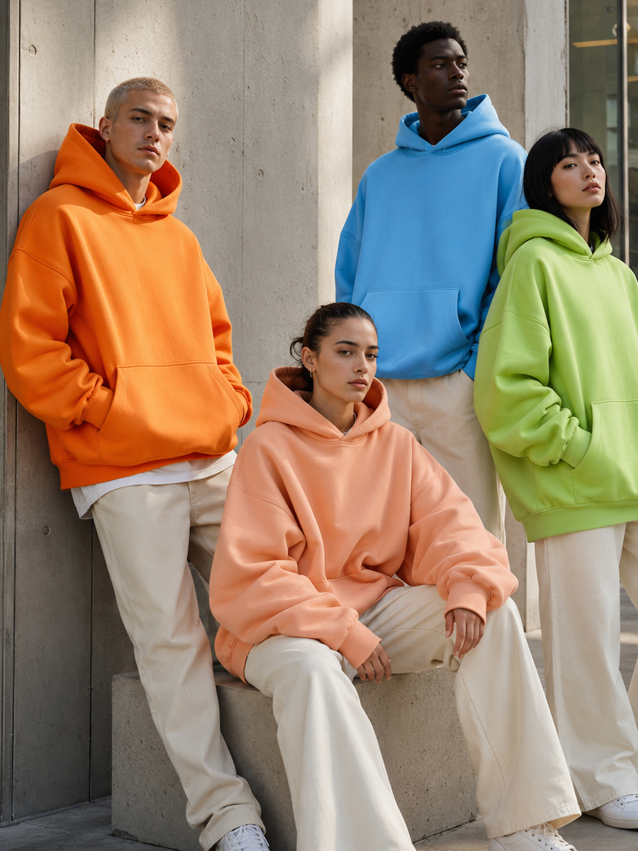 City resort capsule for T-shirts and hoodies