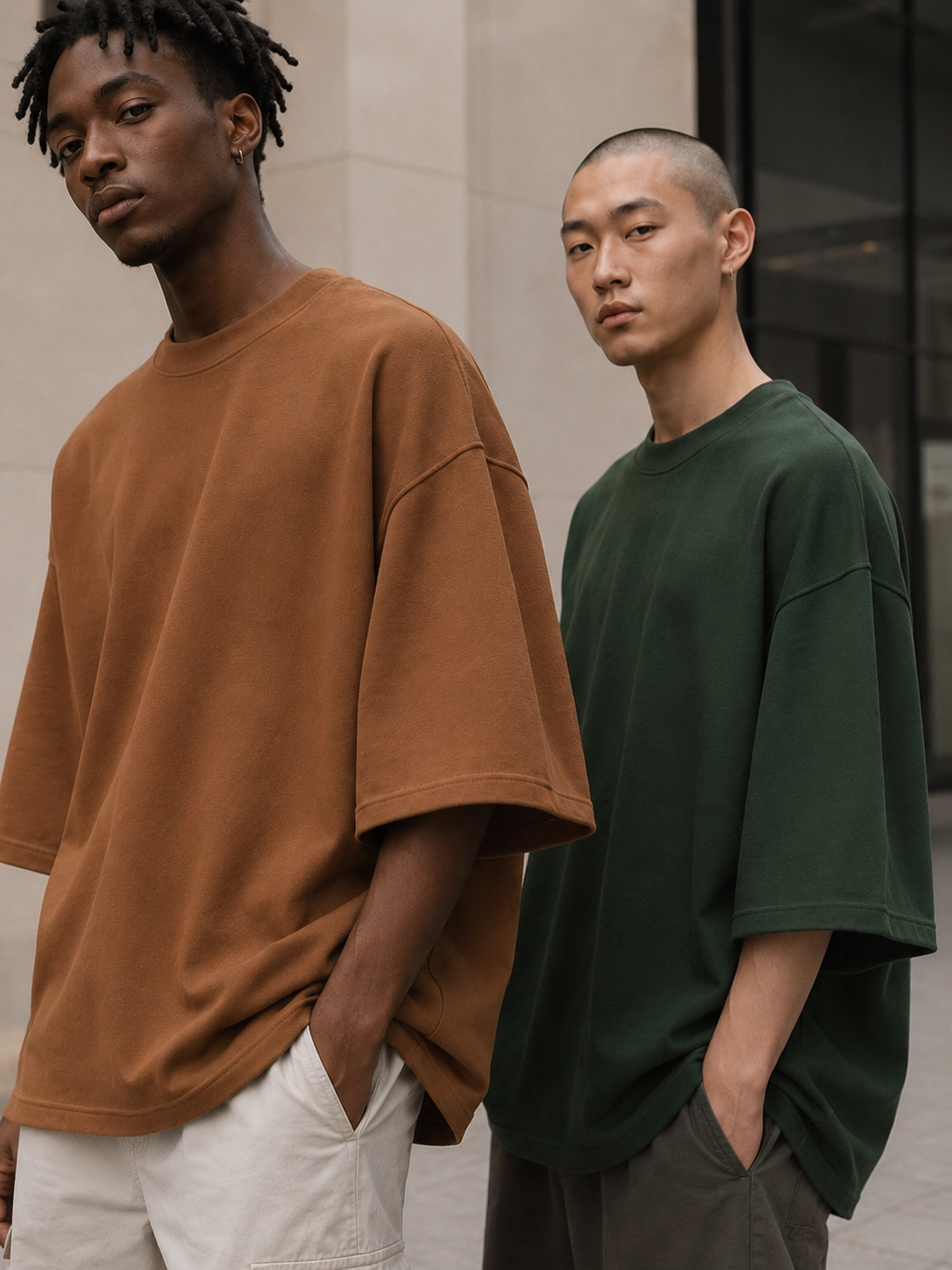 Heavyweight oversize T-shirts
